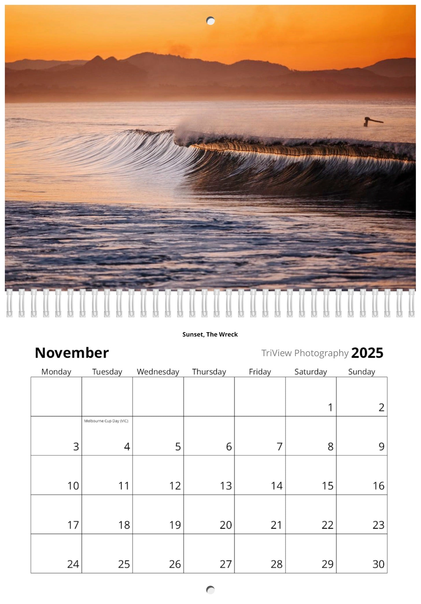 2025 Byron Bay Calendar