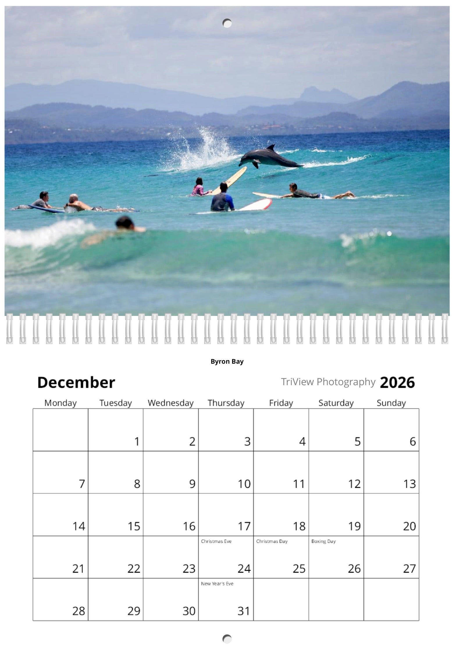 2026 Northern Rivers Calendar