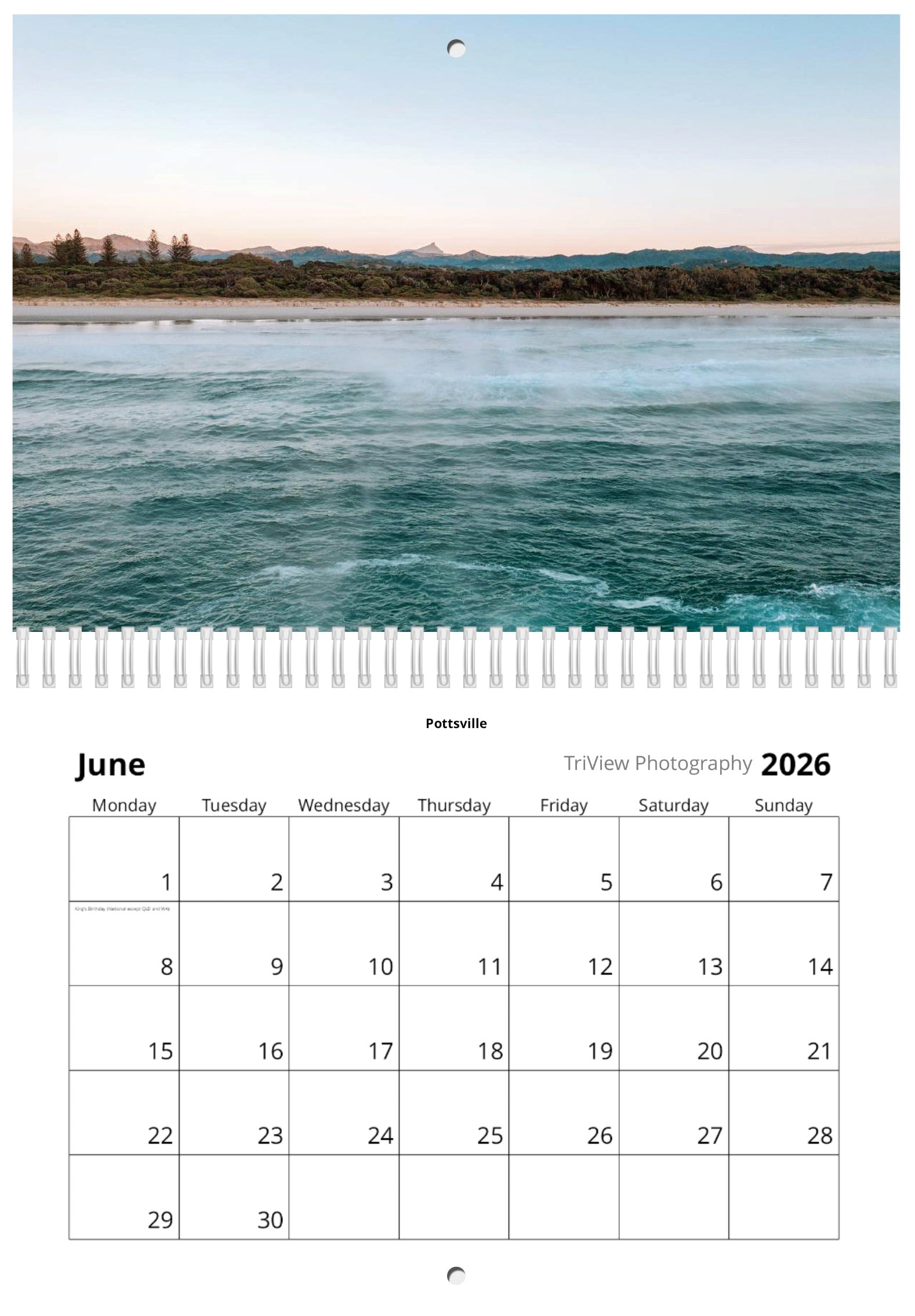 2026 Northern Rivers Calendar