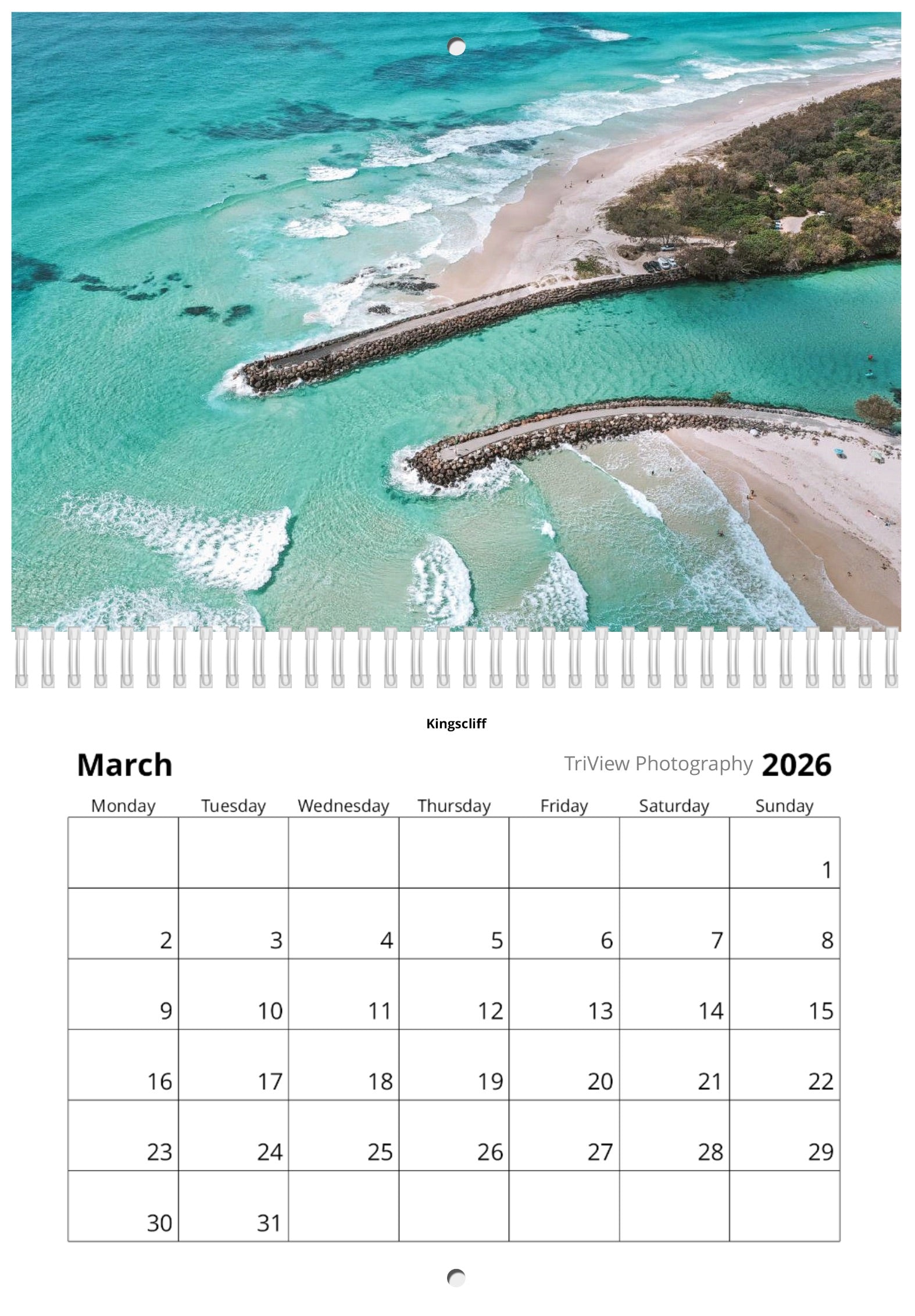 2026 Northern Rivers Calendar