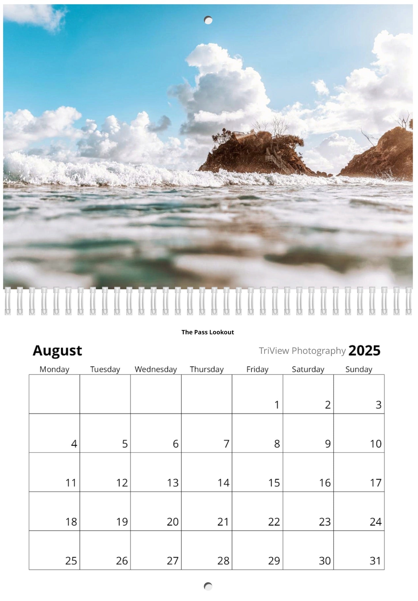 2025 Byron Bay Calendar