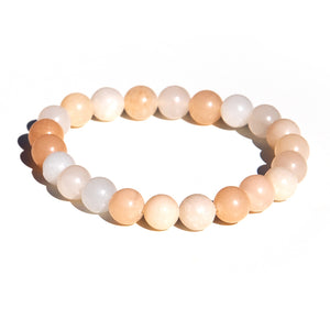 Peach Calcite Bracelet