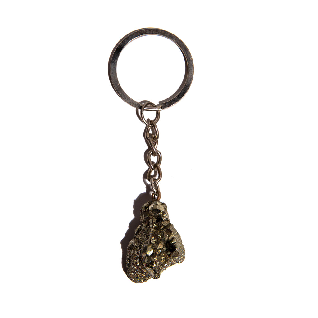 Key Chain - Raw Pyrite