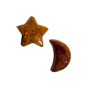 Ocean Jasper Moon & Star - Small