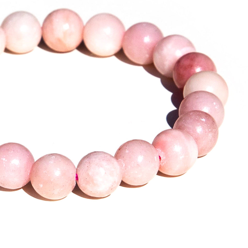 Peruvian Pink Opal Bracelet | Soul Journey Jewelry
