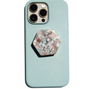 Sakura Agate Pop Socket Oceanscape